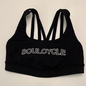 Lululemon x SoulCycle black sports bra - size 4